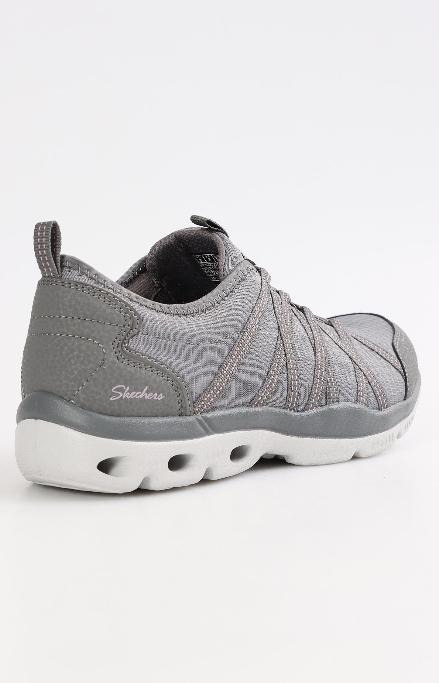 Ladies Glide Step Beyond Sneakers - Charcoal