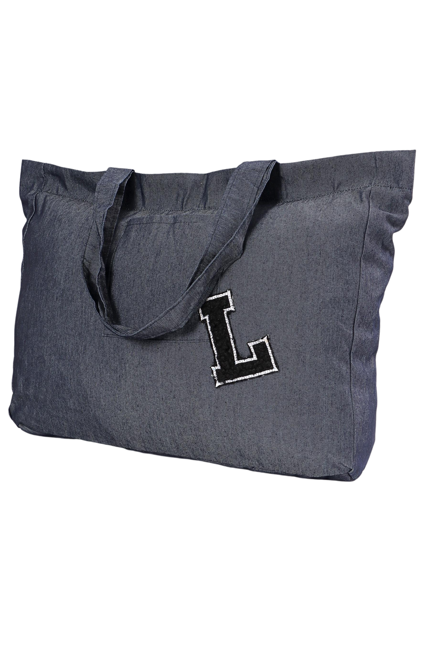 Ladies Denim Shopper Bag - Multi