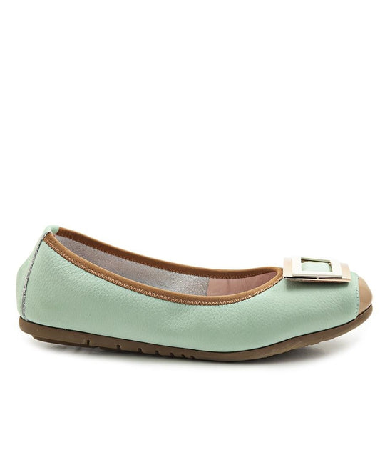 Leather Pumps - Mint