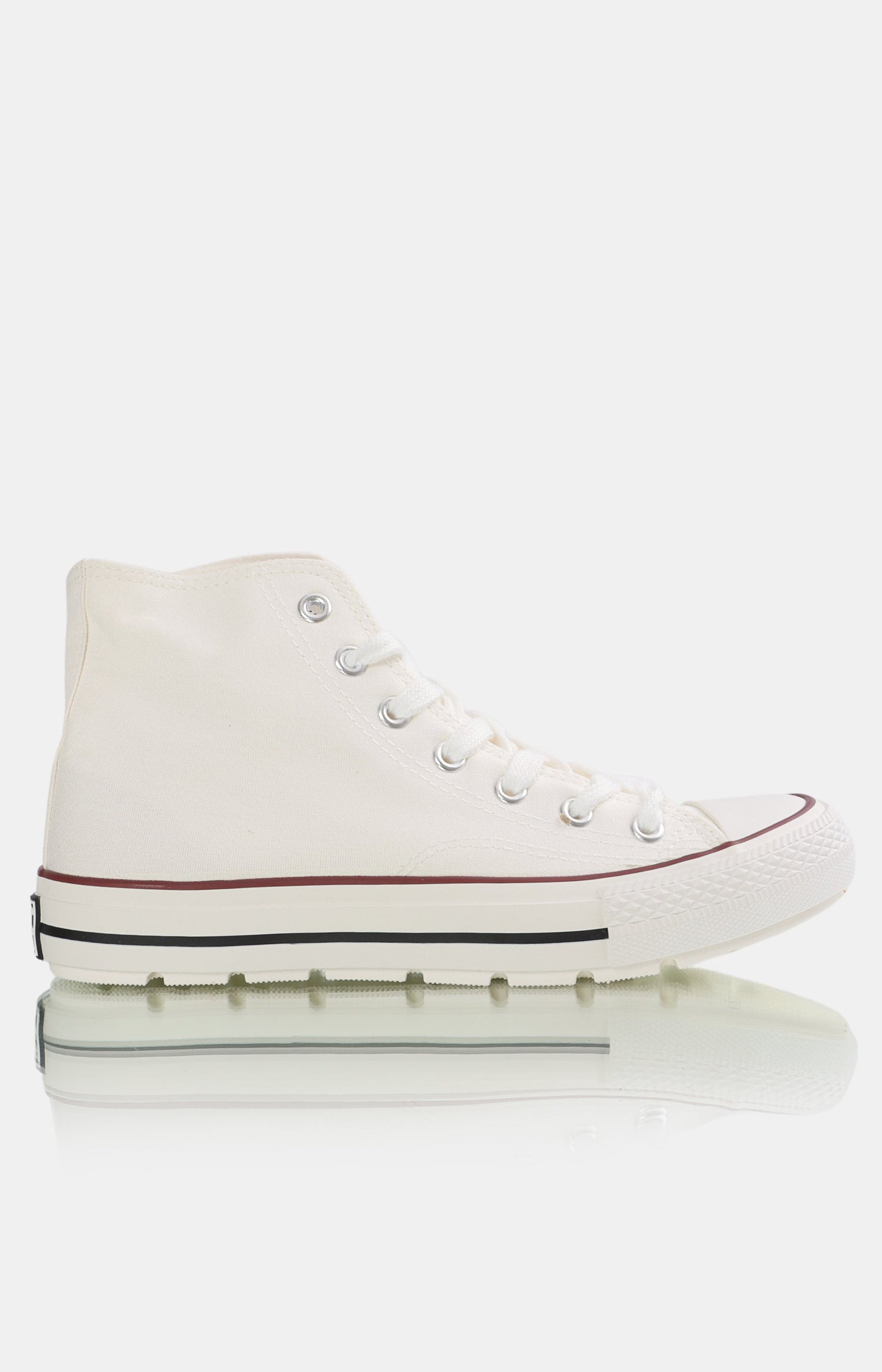 Youth High Top Sneakers - White