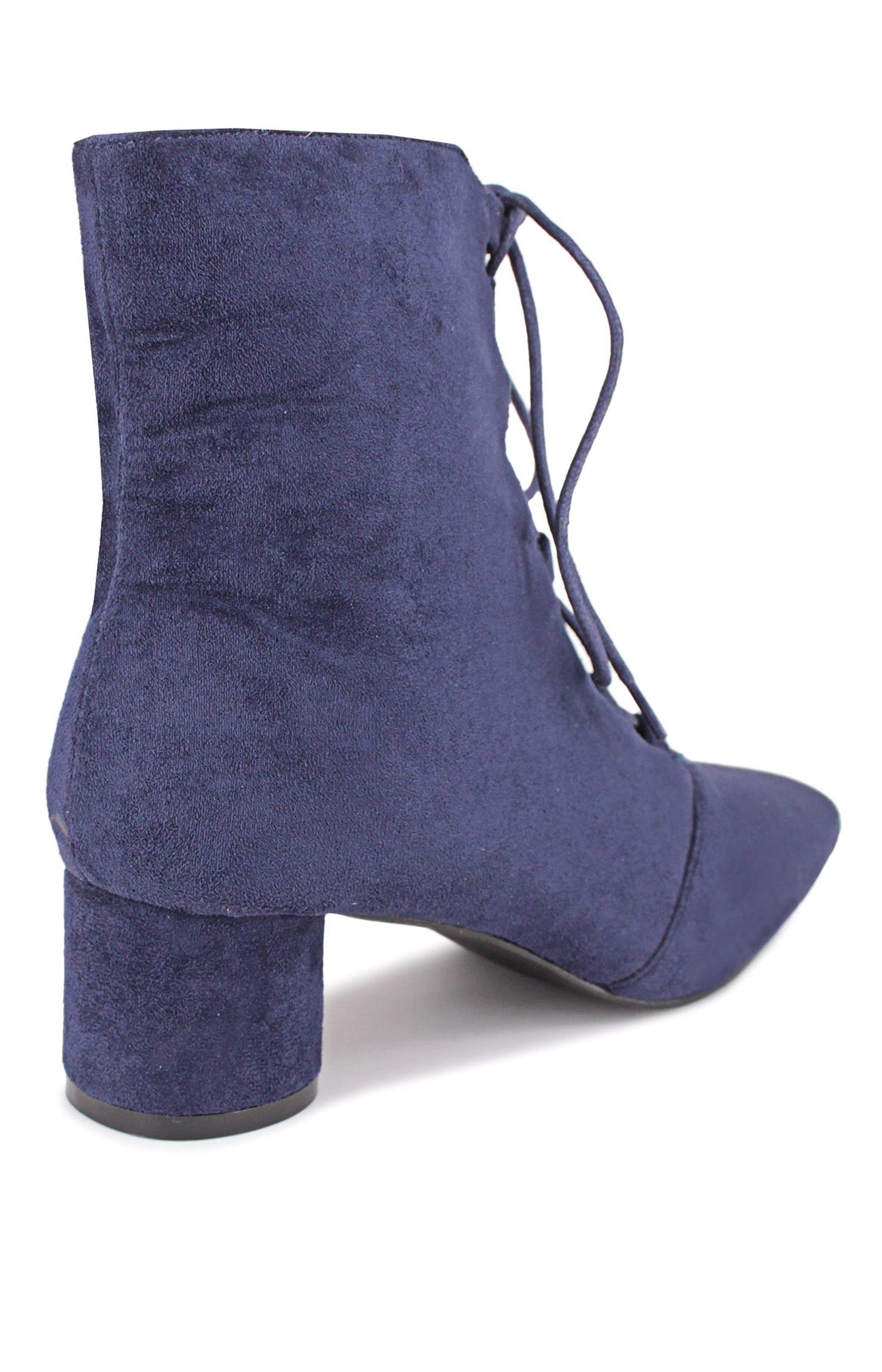 Ladies Ankle Boots - Navy