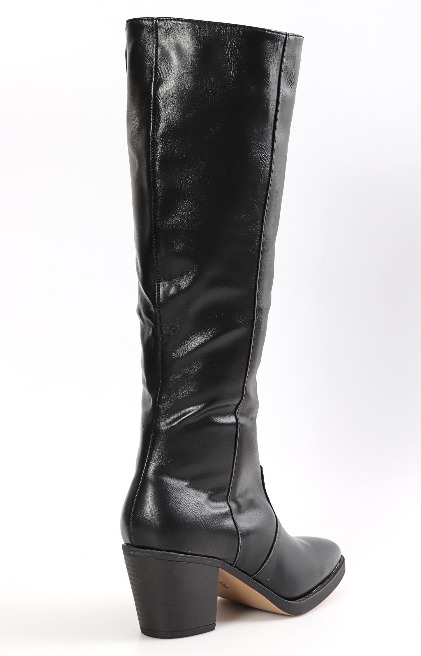 Ladies Knee High Boots - Black