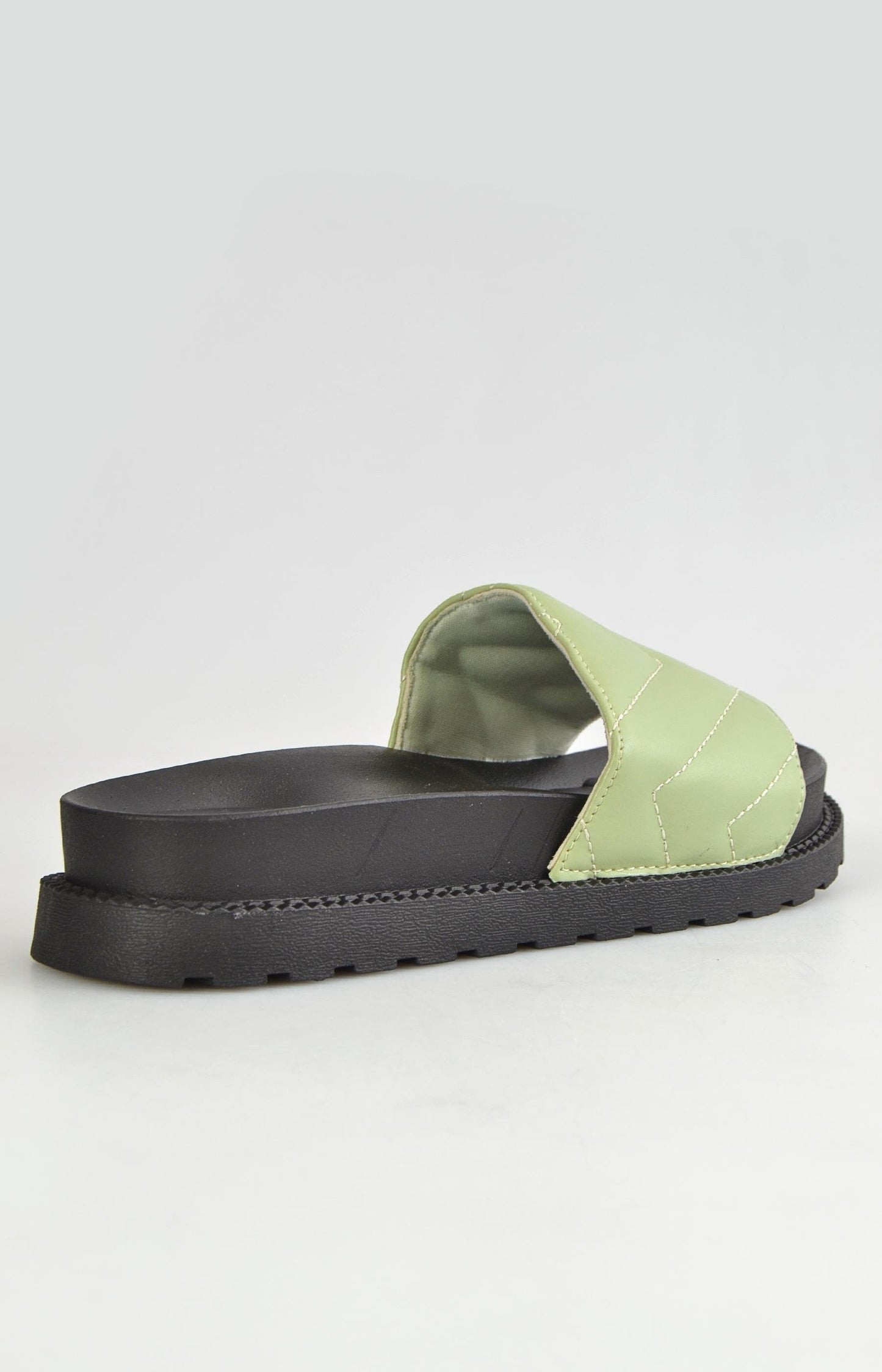 Ladies Flatform Sandals - Sage
