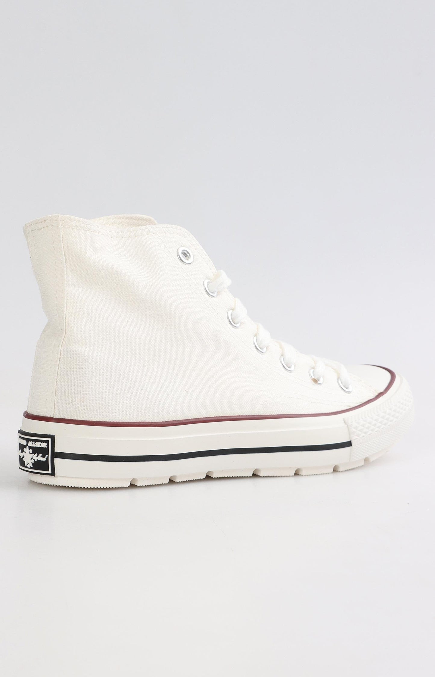 Youth High Top Sneakers - White