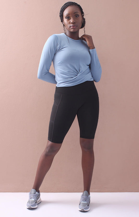 Ladies' Long Sleeve Training Top - Teal