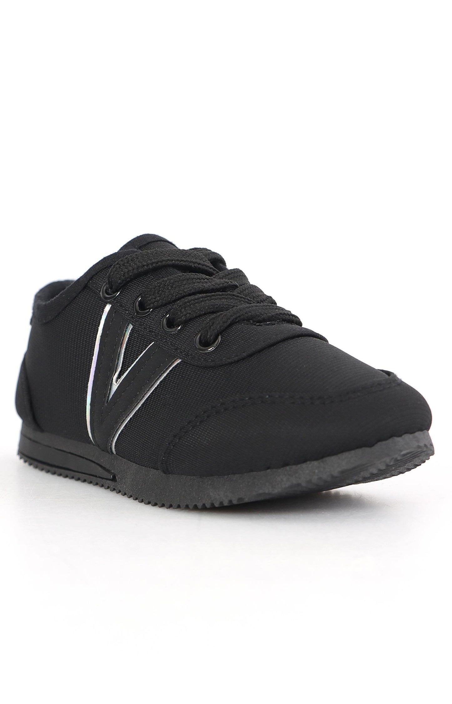 Kids Kendrick Sneakers - Black Mono