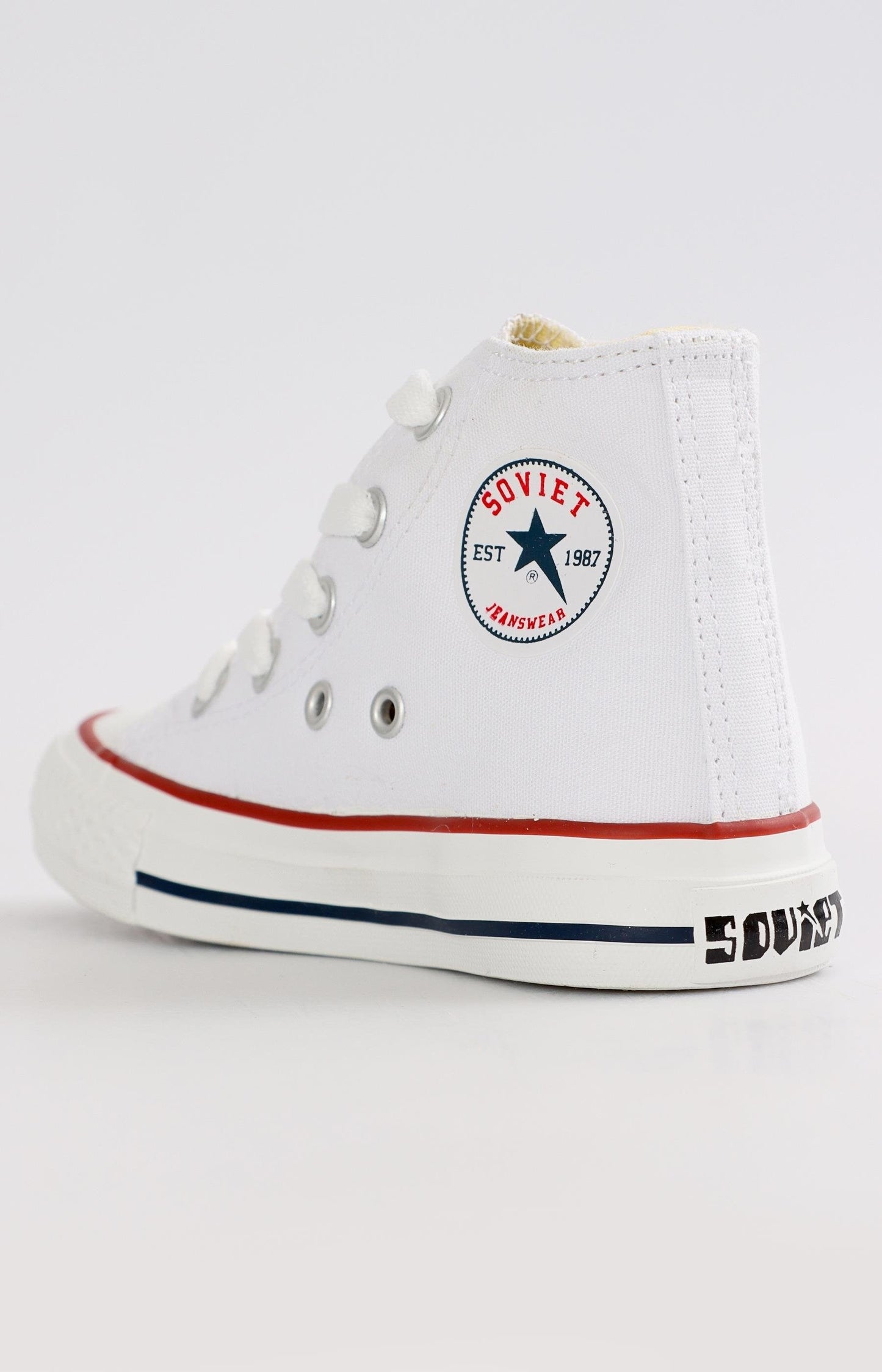 Kids Viper Hi Sneakers - White