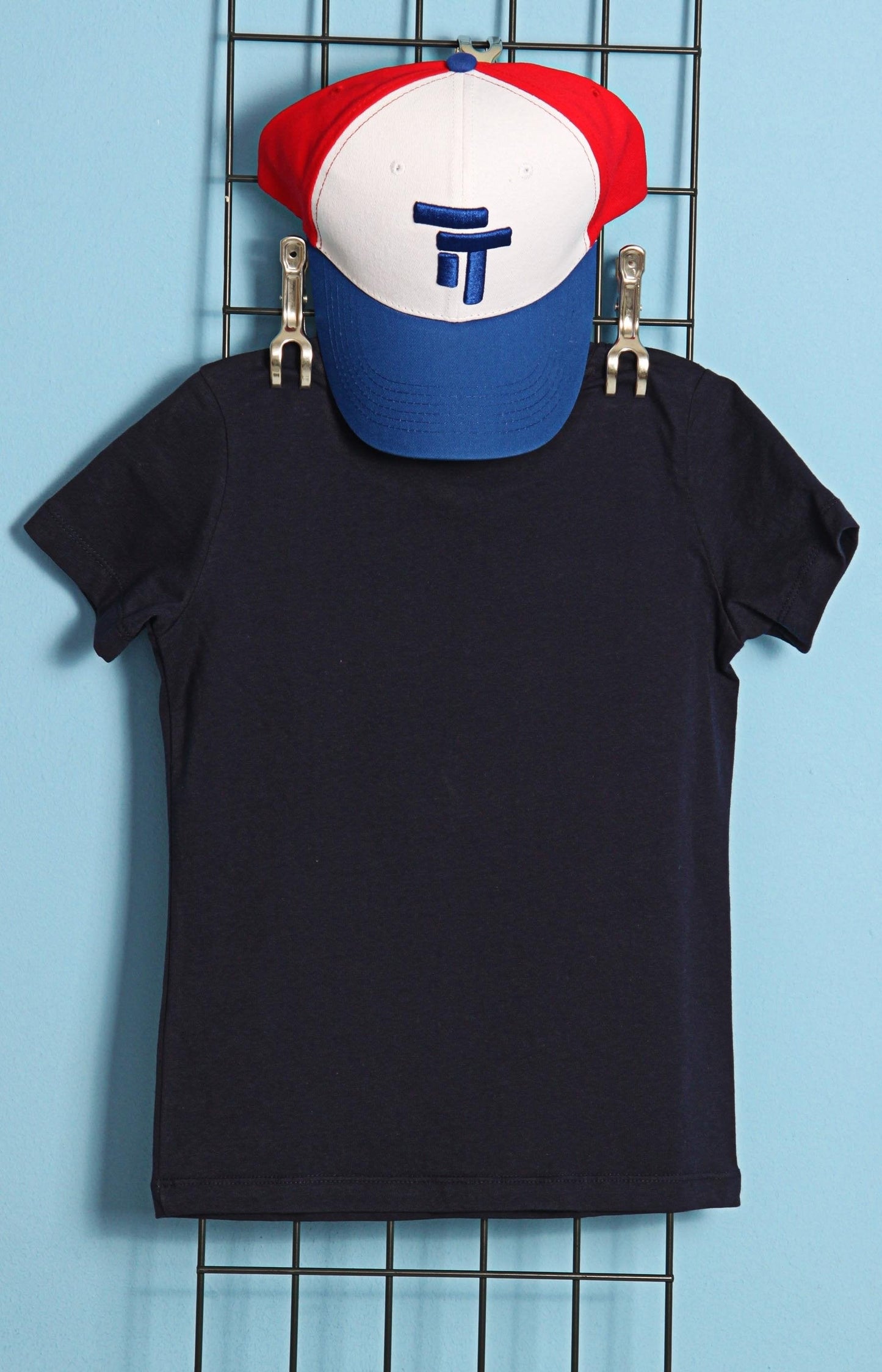 Boys Puff Print Graphic Tee - Navy