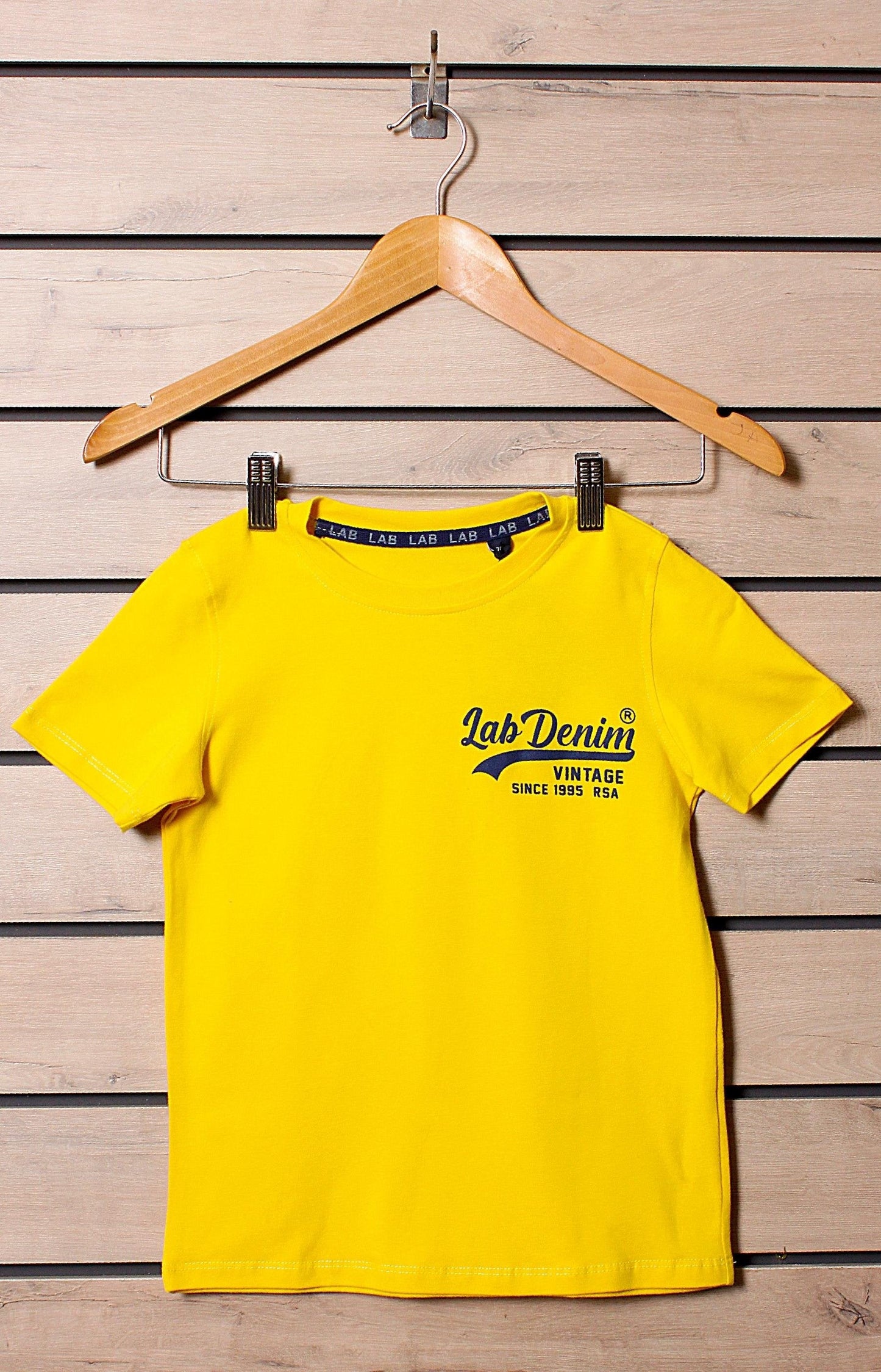 Boys Basic Tee - Yellow