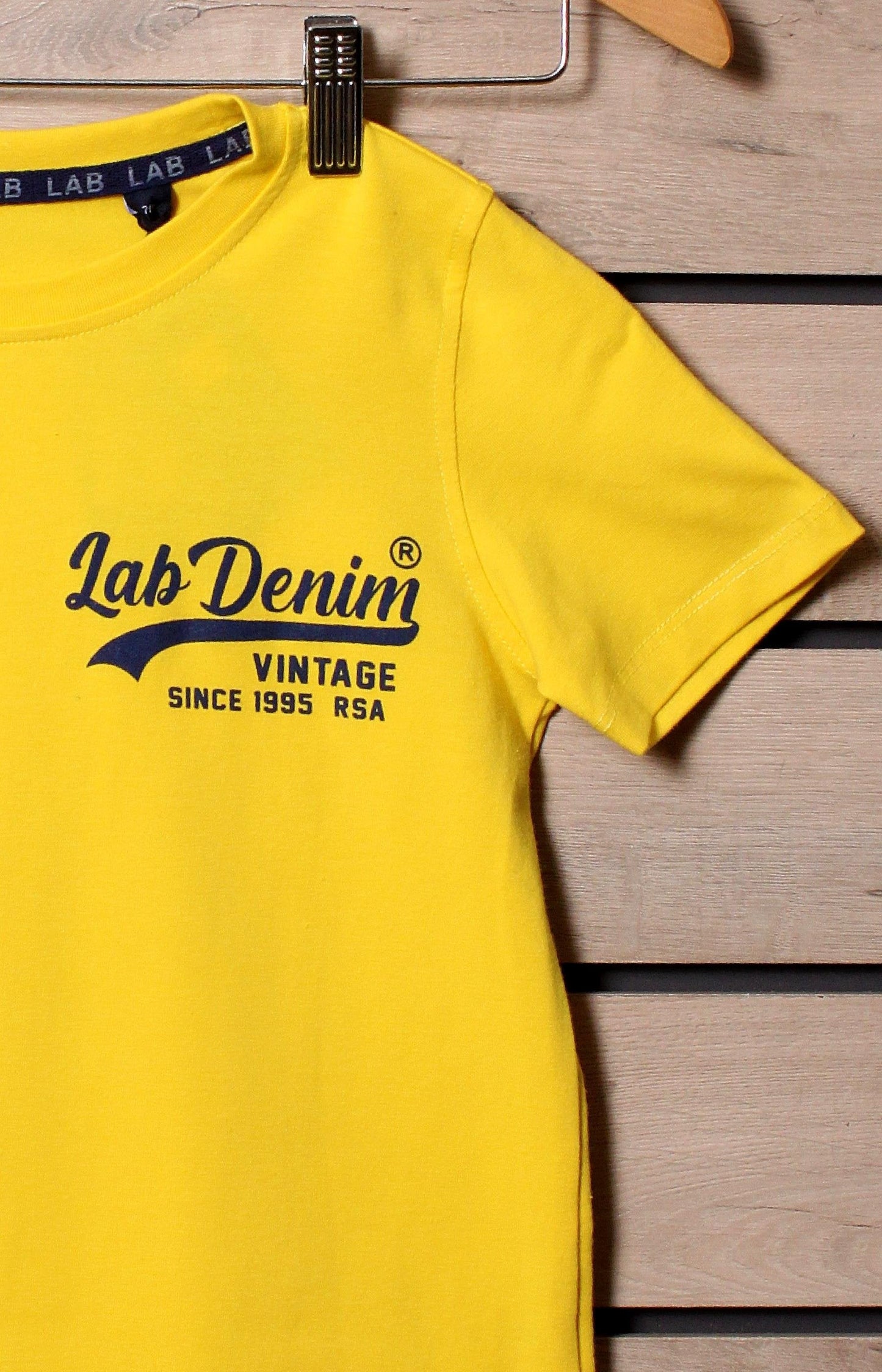 Boys Basic Tee - Yellow