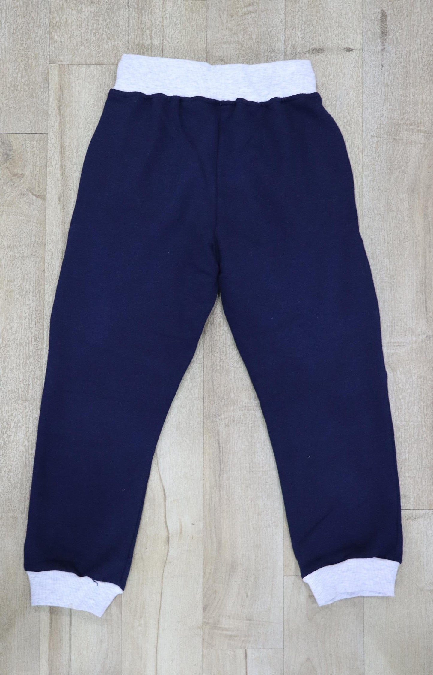 Boys Brushed Fleece Joggers - Navy