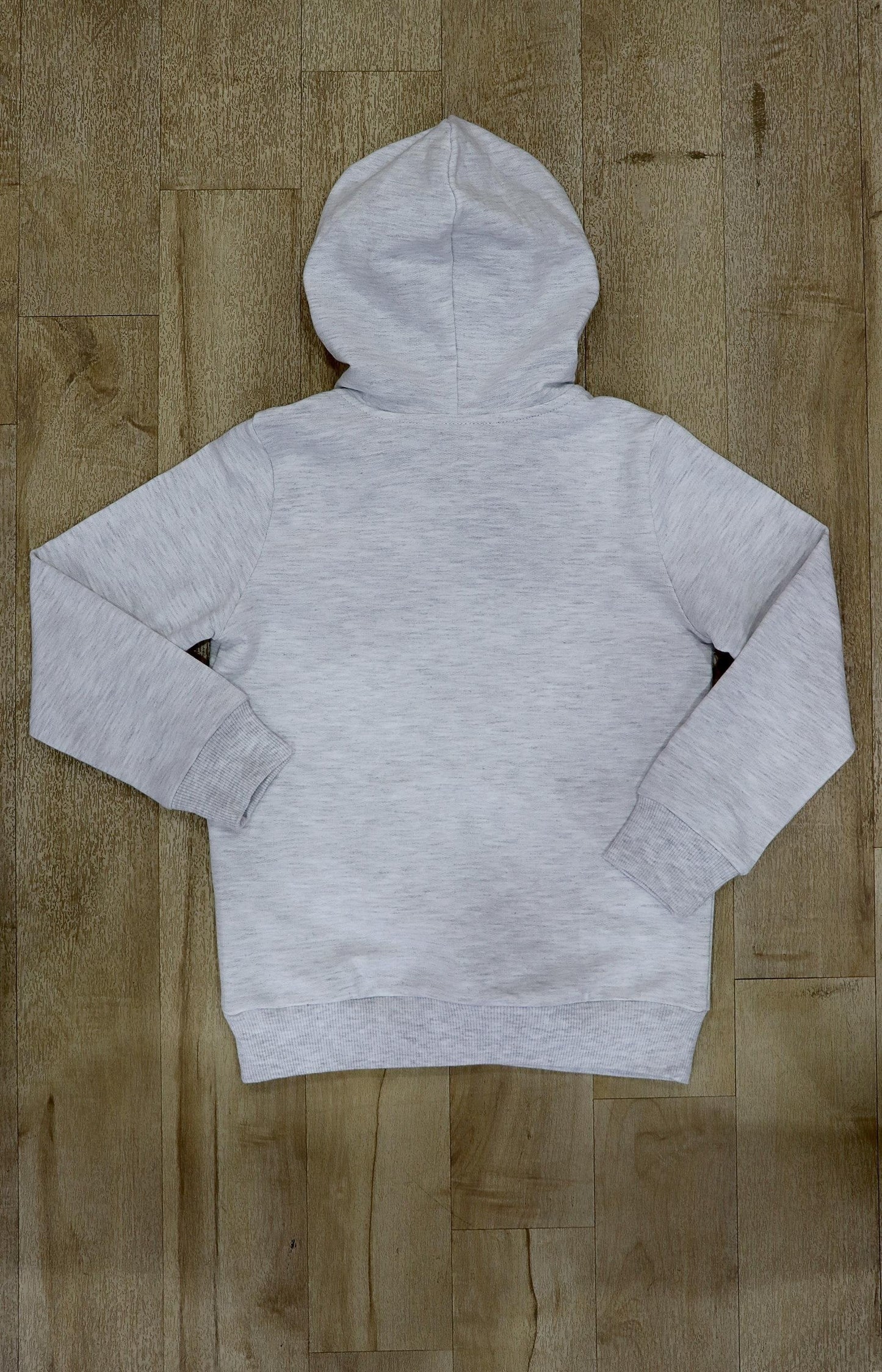 Boys Brushed Fleece Hooded Sweater - White