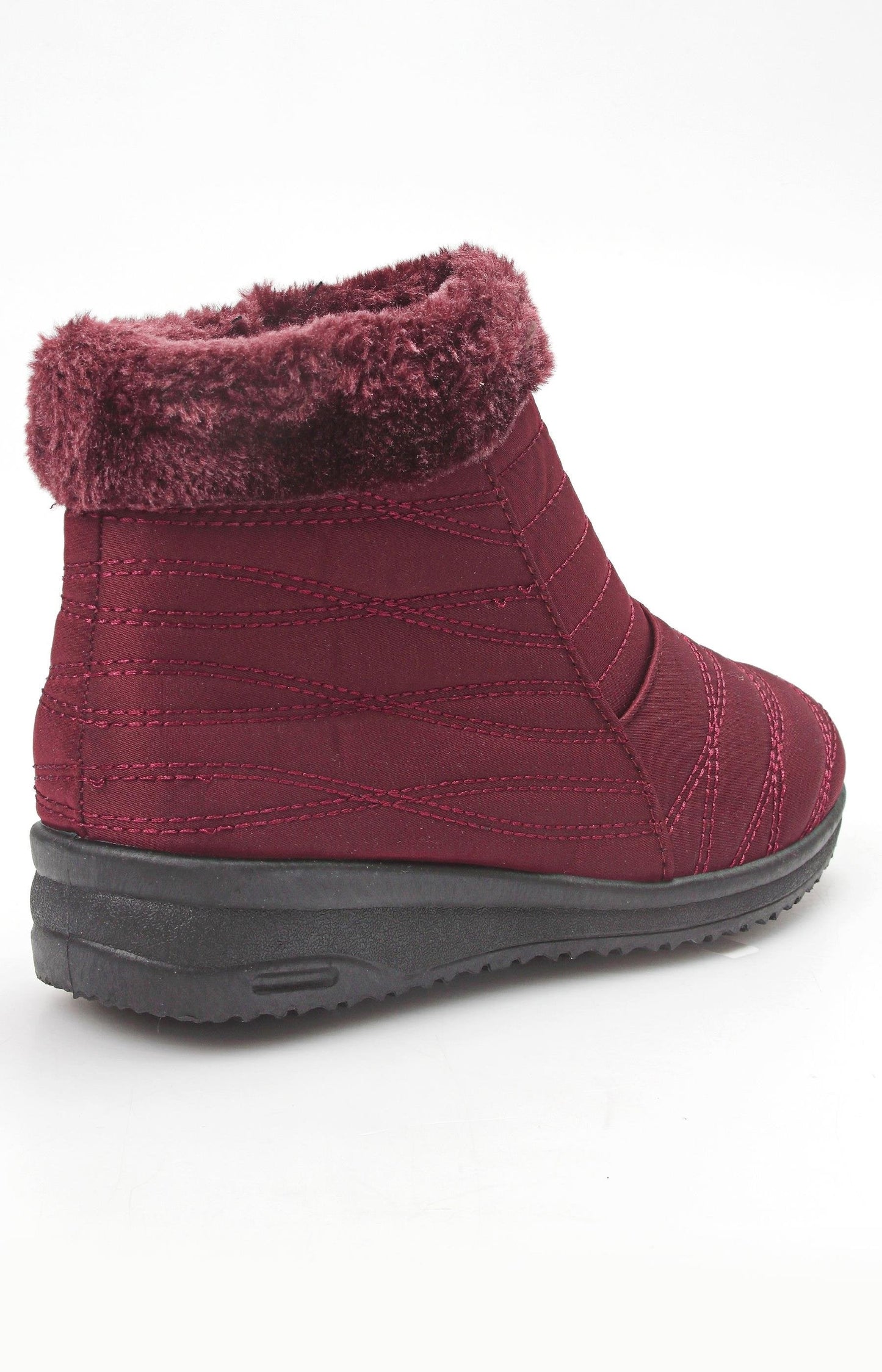 Ladies' Ankle Boots - Burgundy