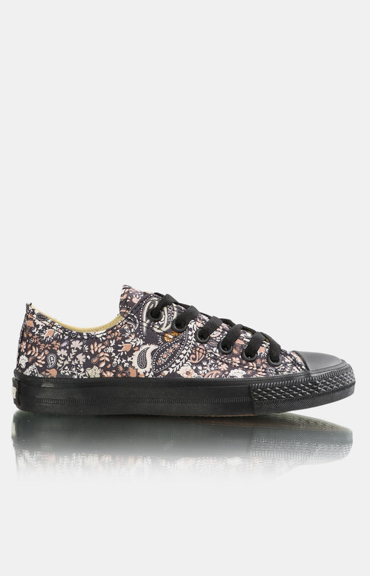 Ladies Viper Sneakers - Choc-Black