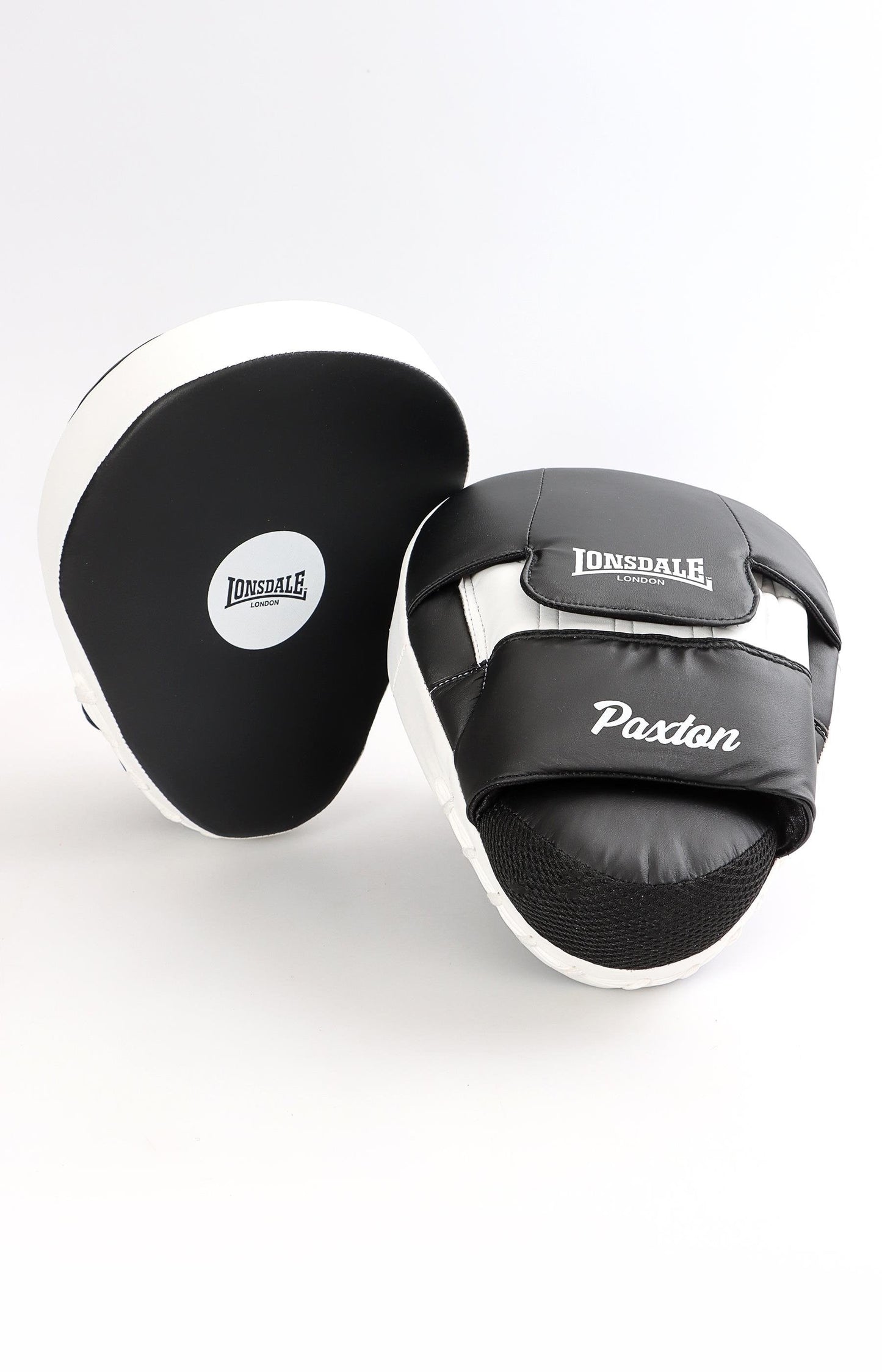 Mens Rookie Hook & Jab Pads - Black-White