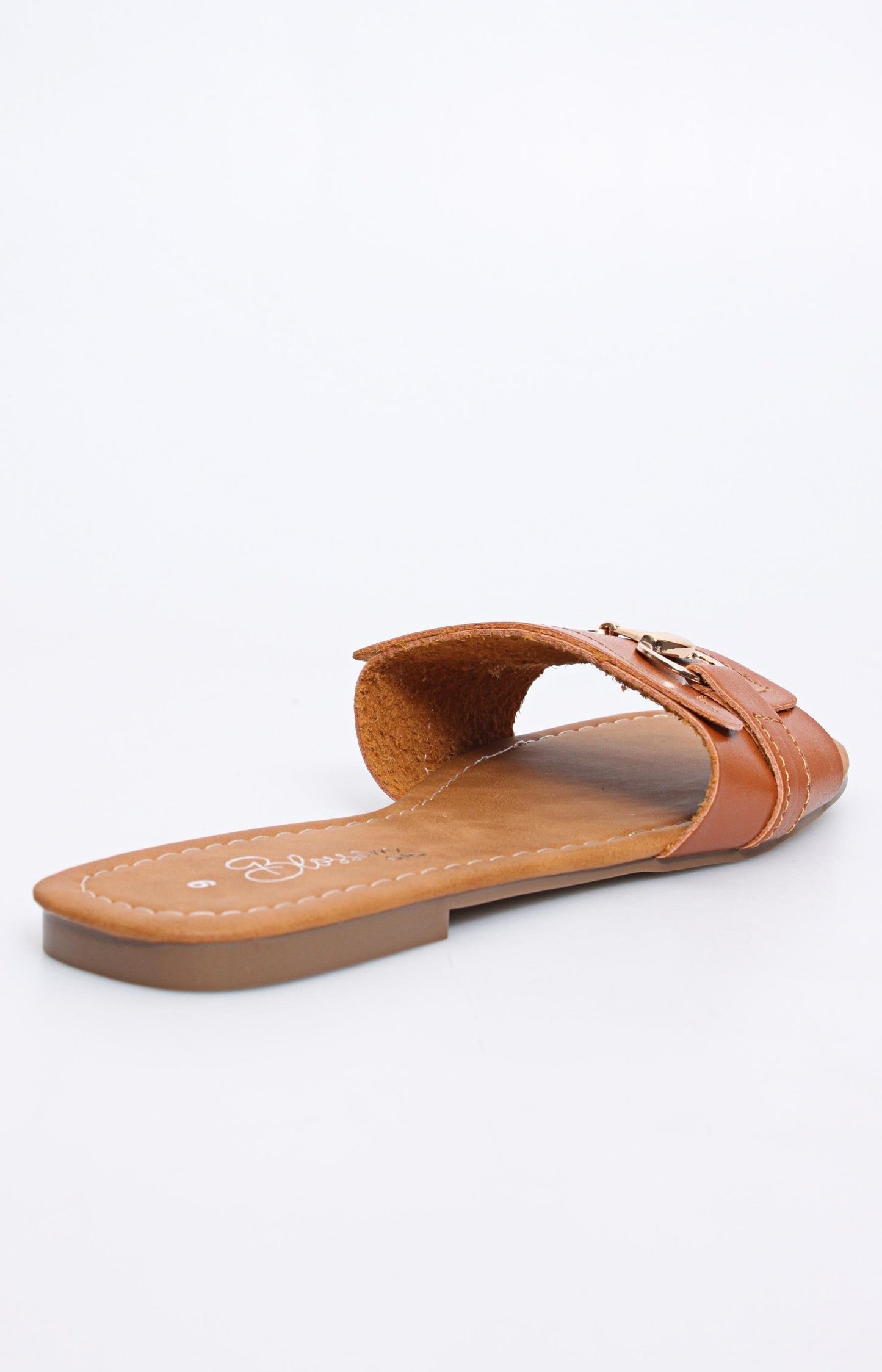 Ladies' Front Strap Sandals - Tan