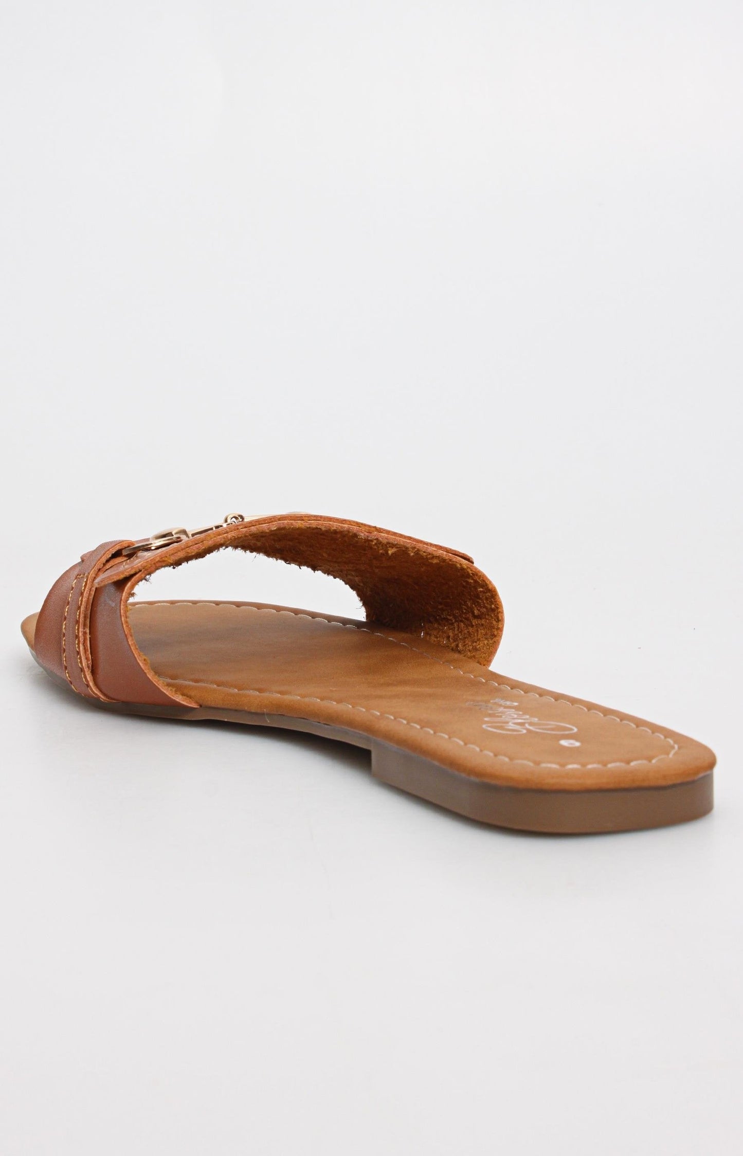 Ladies' Front Strap Sandals - Tan