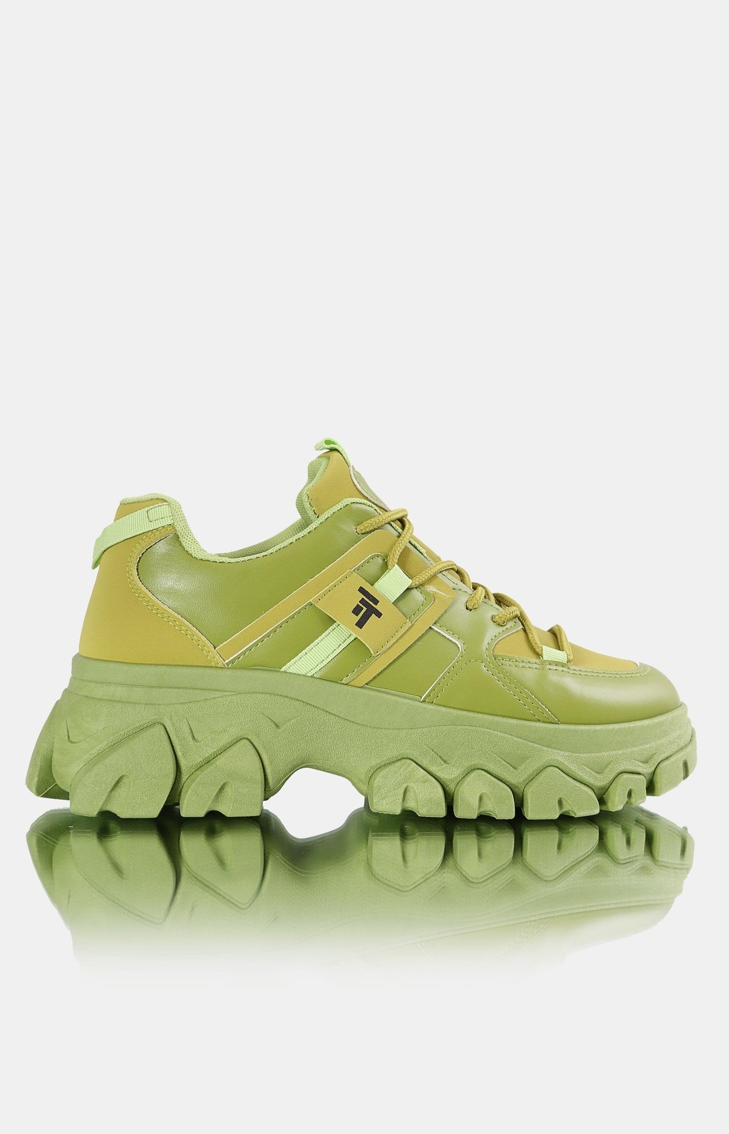 Ladies Lightweight Sneakers - Green