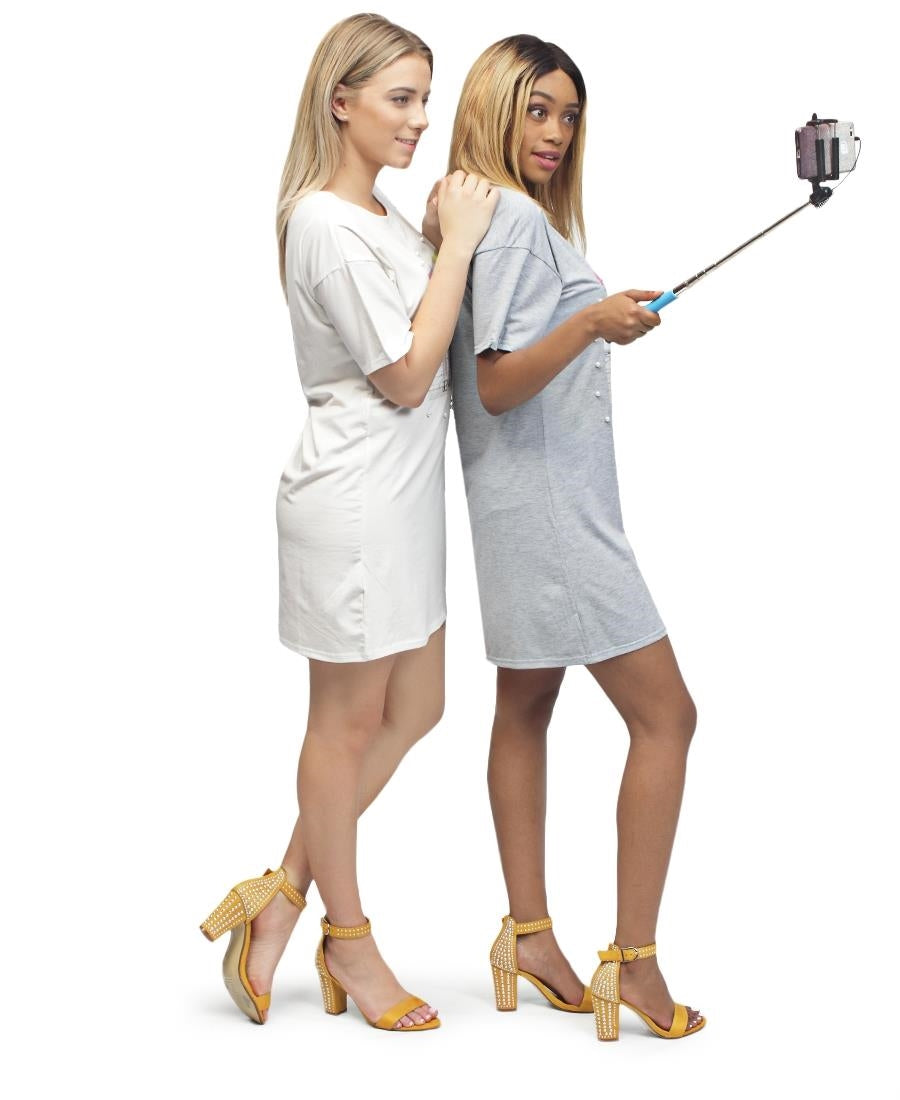 Foldable Selfie Stick - Blue