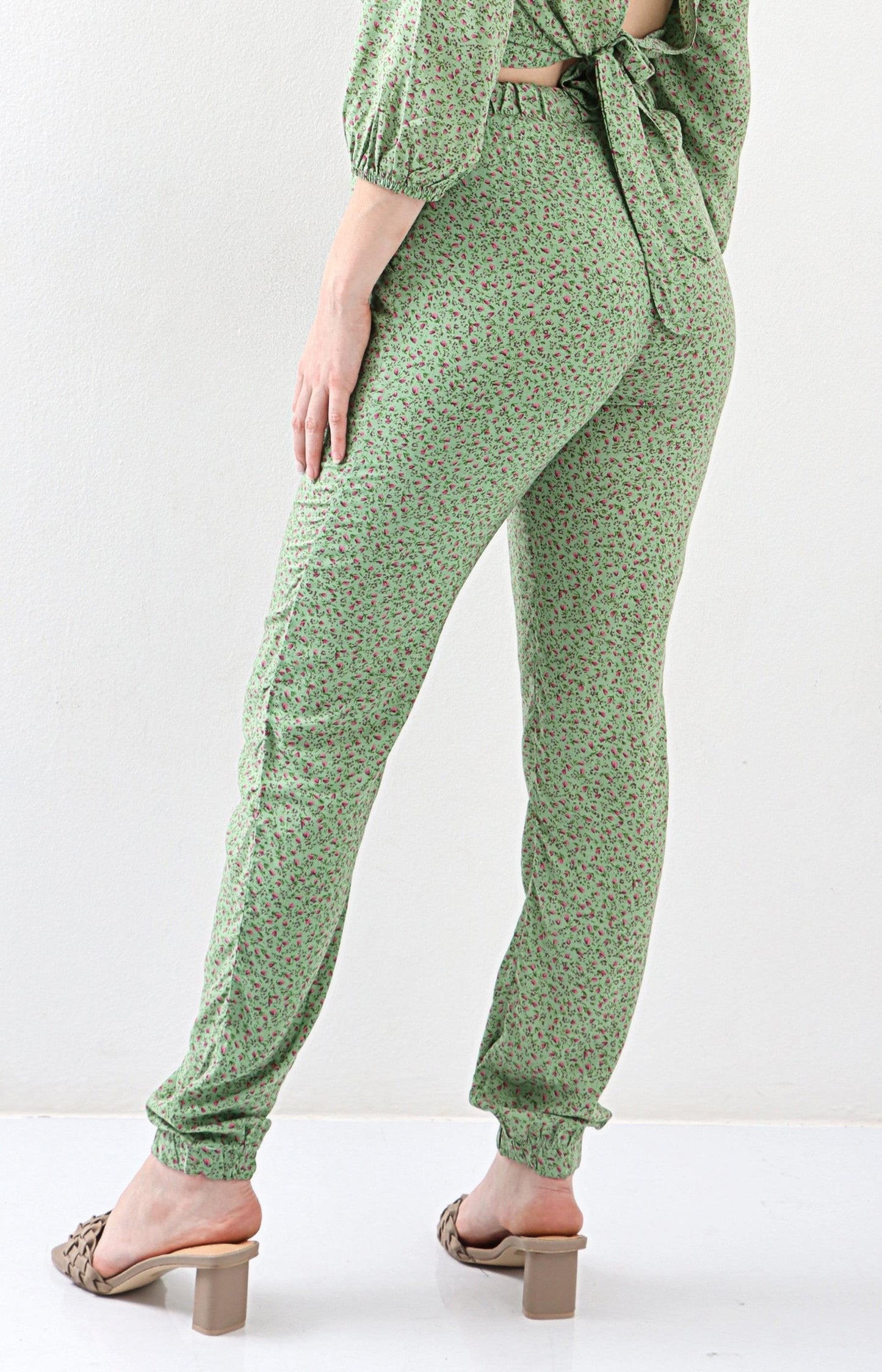 Ladies Jogger Pants - Green