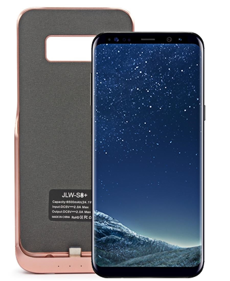 Samsung S8 Plus Power Charging Case 5500mAh  - Rose Gold