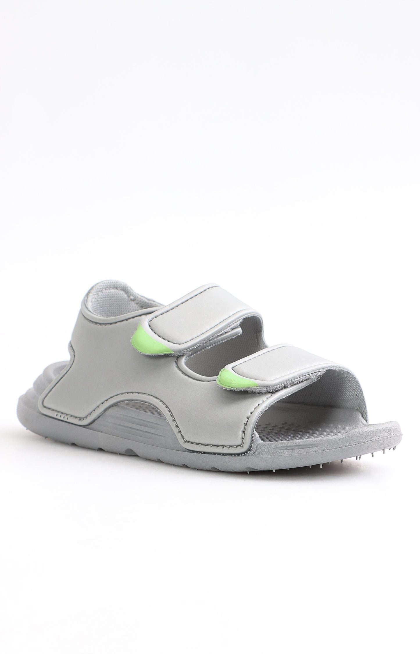 Kids Velcro Strap Sandals - Grey