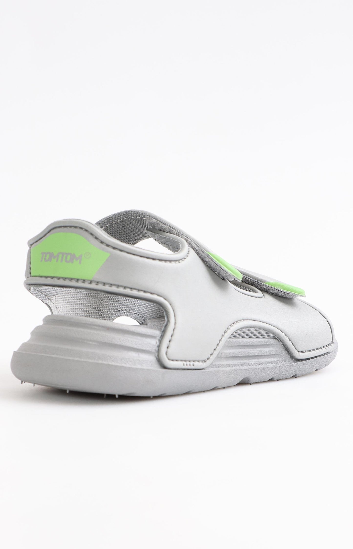 Kids Velcro Strap Sandals - Grey