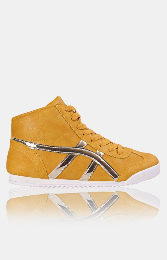 Ladies' Aura Sneakers - Mustard