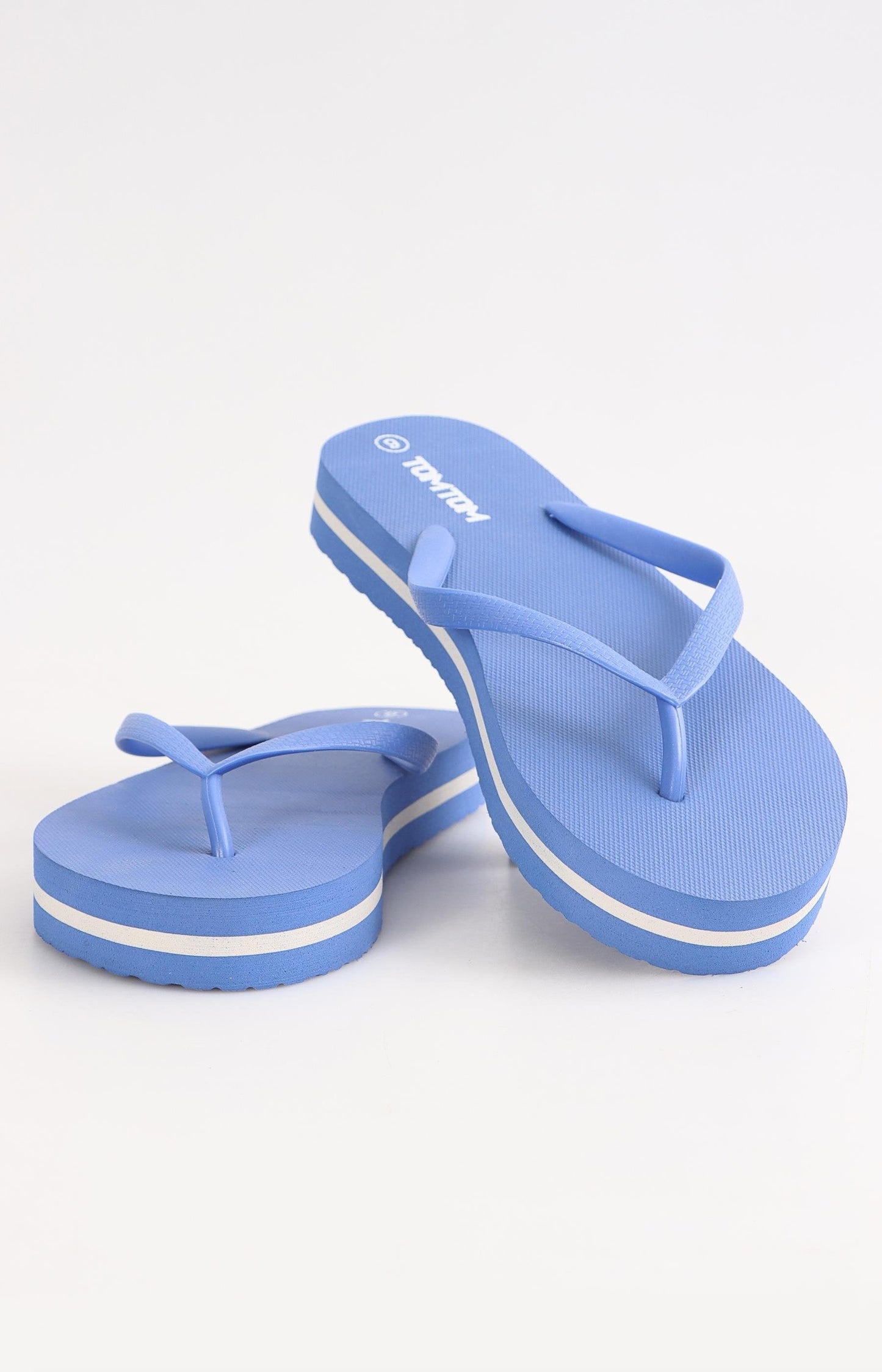 Ladies Deck Flip Flops - Blue