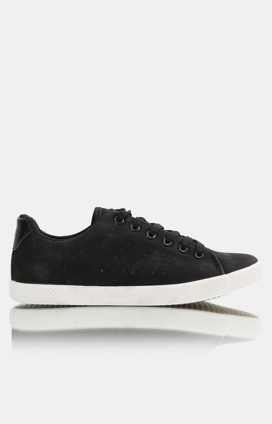 Ladies Light Low Sneakers - Black