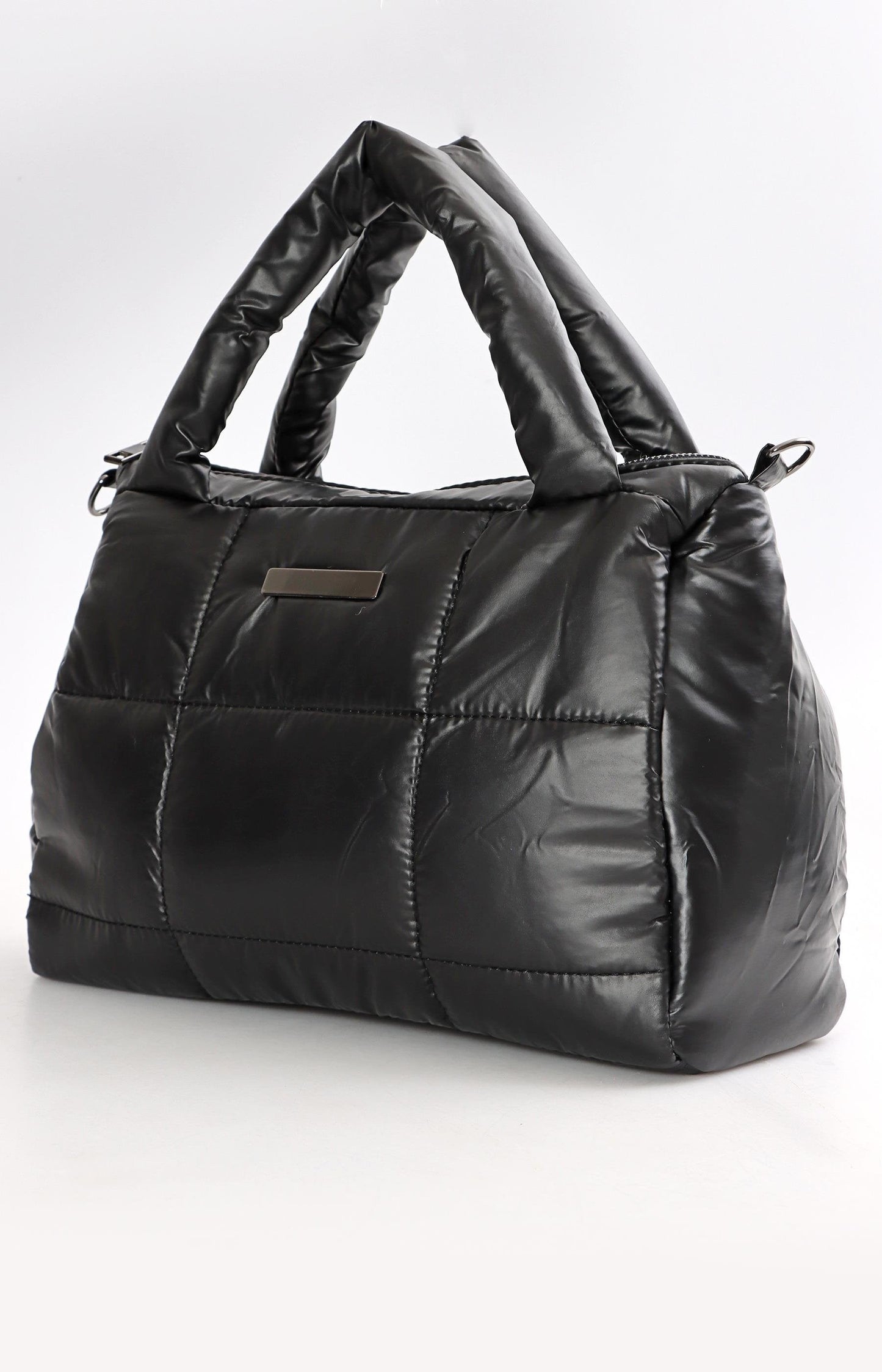 Ladies Quilted Bag - Black