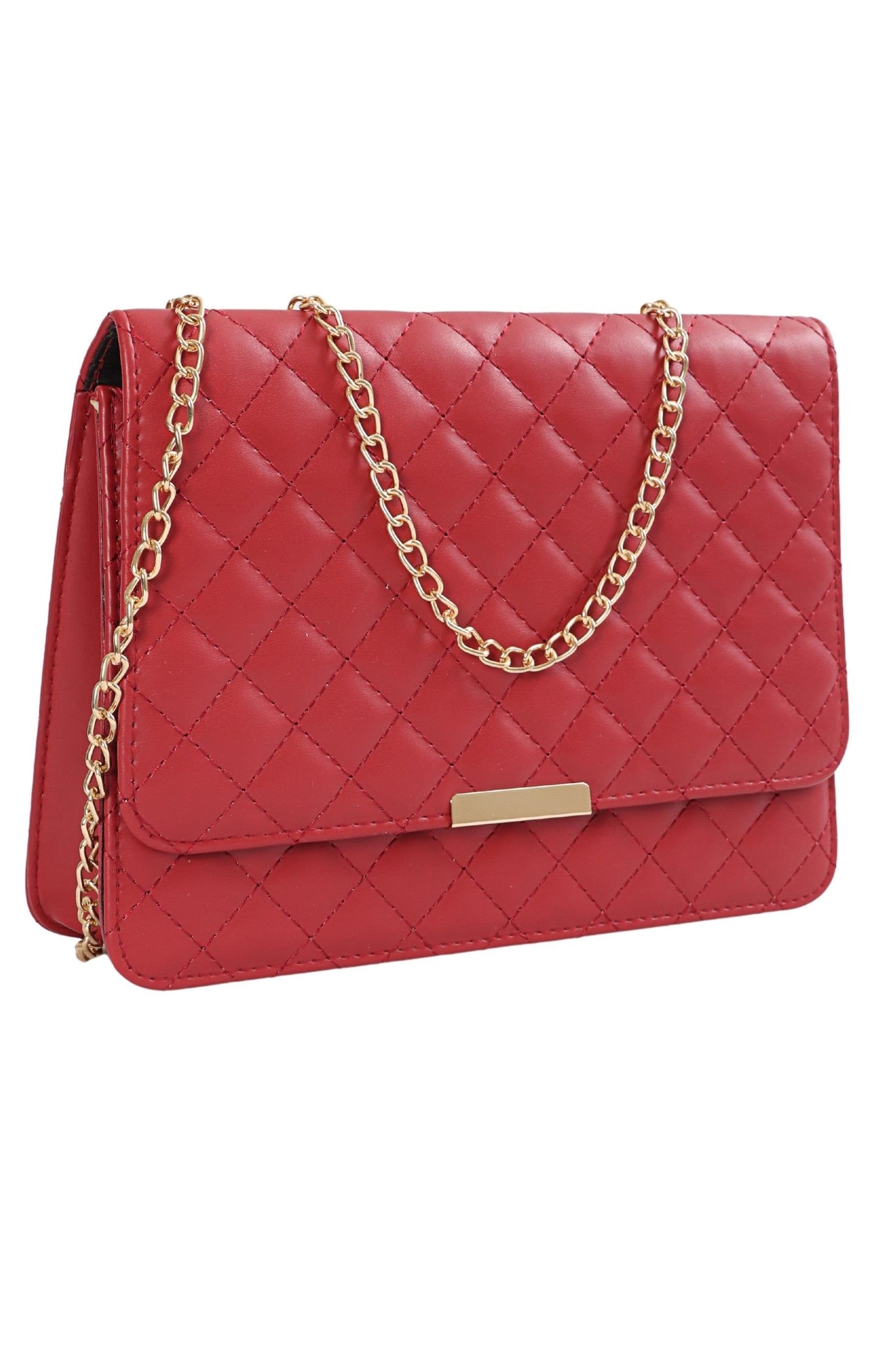 Ladies Crossbody Bag - Red