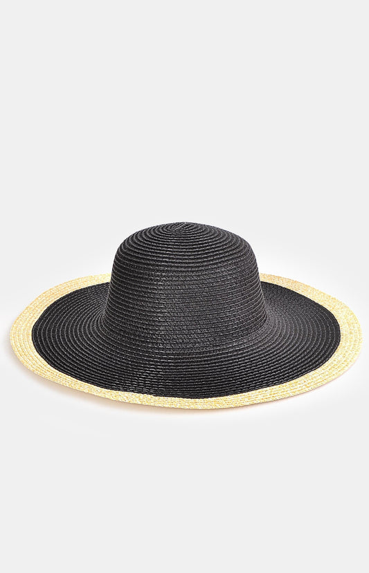 Ladies Medium Brim Hat - Black