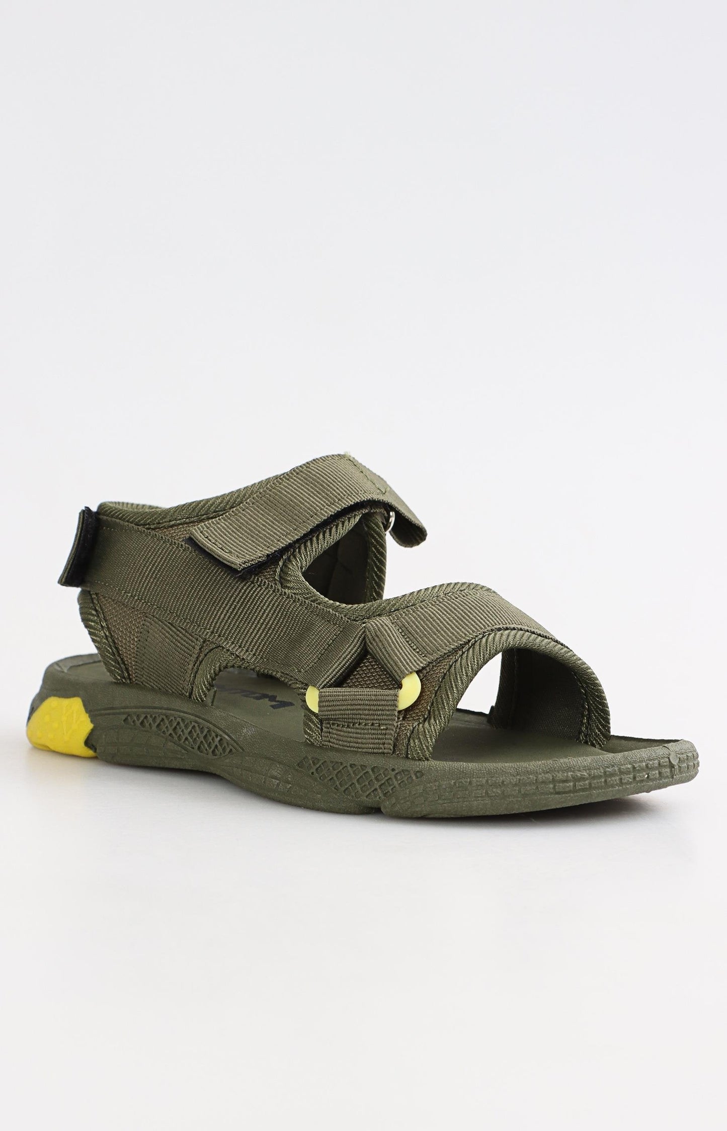 Boys Velcro Sandals - Olive