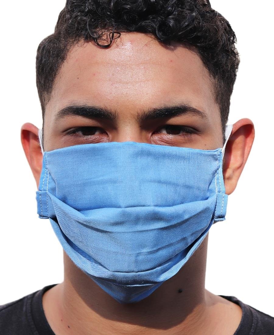 3 Ply face Mask single - Blue